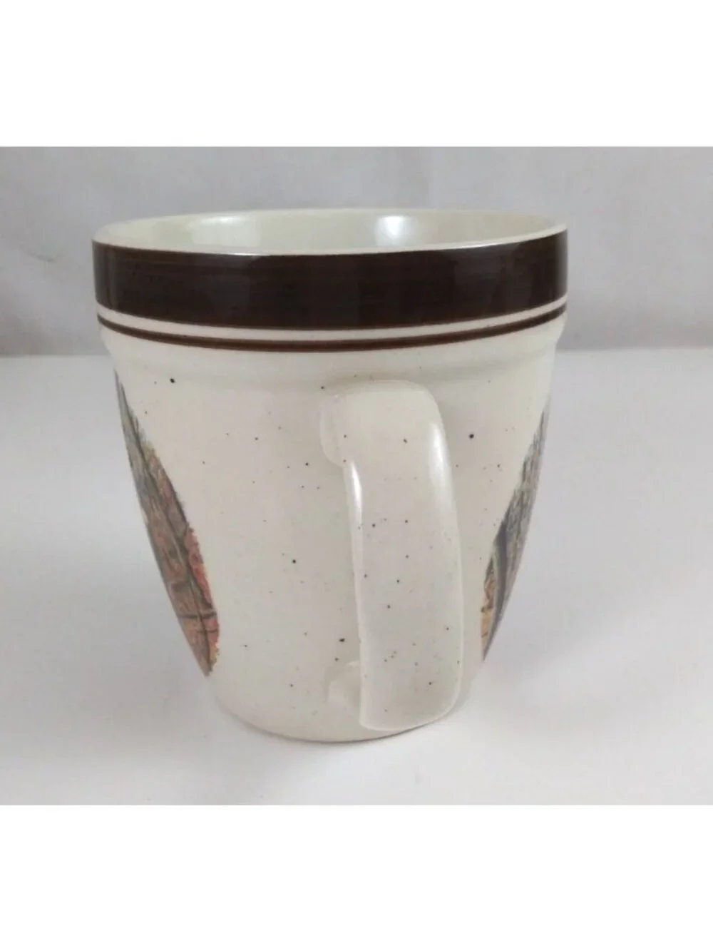Folkcraft Stoneware Cabella's Whitetail Buck Coffee Cup